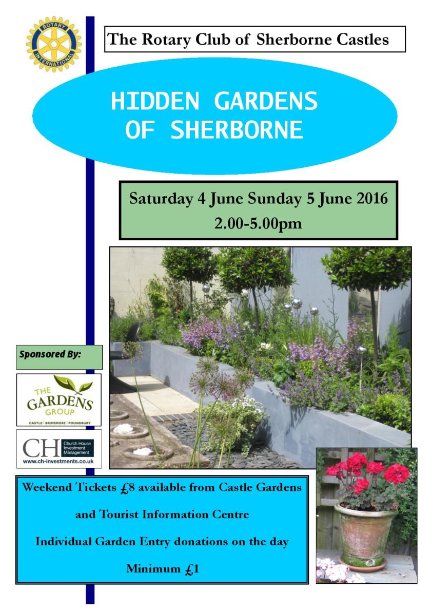 Hidden Gardens Poster 2016